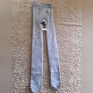 XS/S - Fleece Leggings - Gray & Closed Toed
